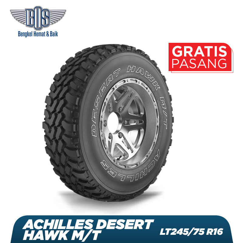 Achilles Ban Mobil Desert Hawk M-T - LT245-75 R16 6PR 108-104Q - GRATIS JASA PASANG DAN BALANCING