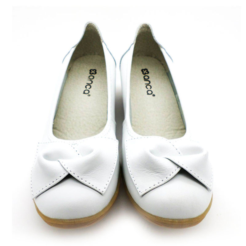 Anca 617 Flat Shoes White