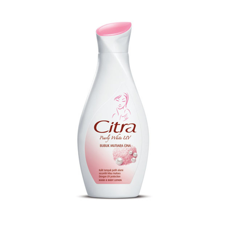 Citra Hand Body Lotion Pearly White Uv 120 Ml