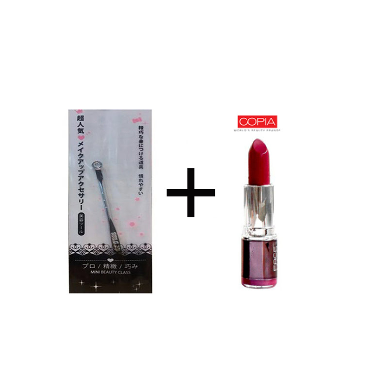 Beaute Recipe Acne Stick 1073-2 + Be Matte Lipstick Vivi Brick