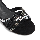 Aldo Ladies Sandals Poclya 001 Black