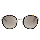 Anna Sui Sunglasses Female S-AU-AS1068-1-127-55 Brown
