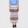 Melody pleated skirt stripes