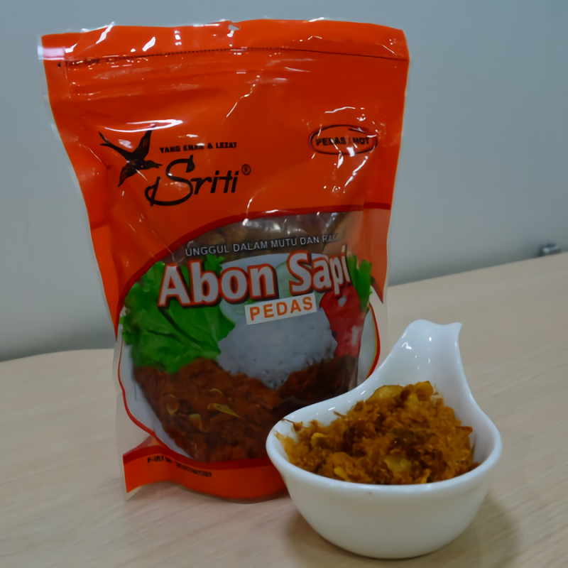 Abon Sapi Pedas Kecil Sriti Food