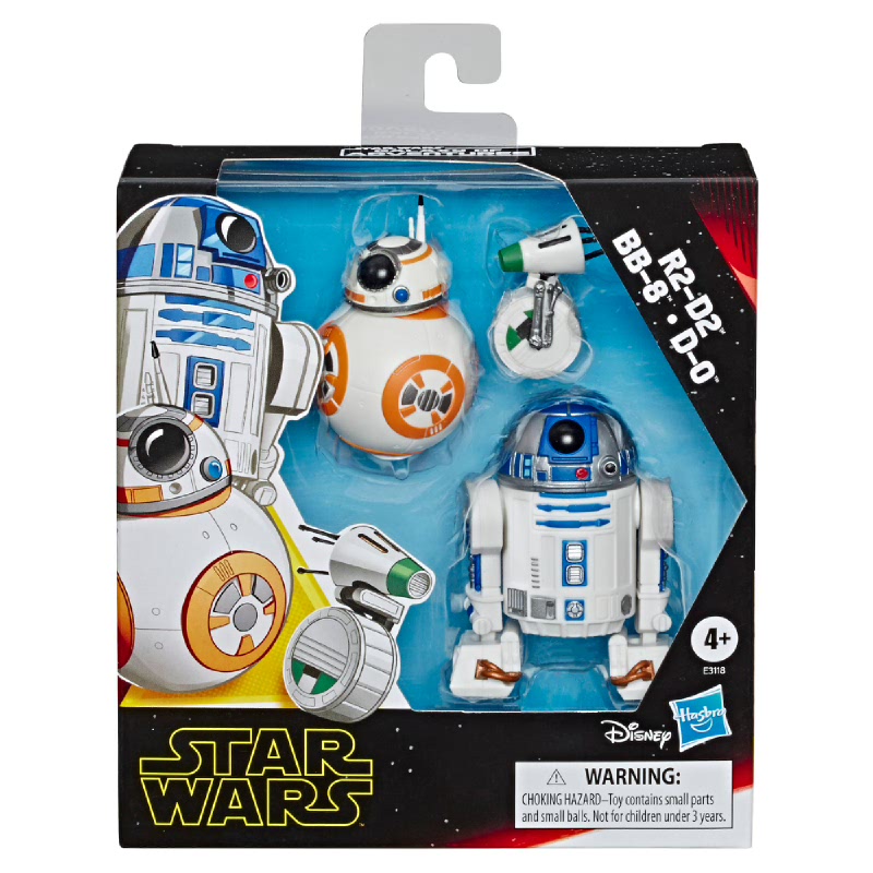 BB-8 Hasbro STAR WARS: Galaxie des aventures-R2-D2 D 3 O-Pack Toy droïdes