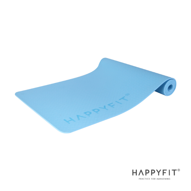 Happyfit Yogamat New Tpe 6mm - Sky Blue