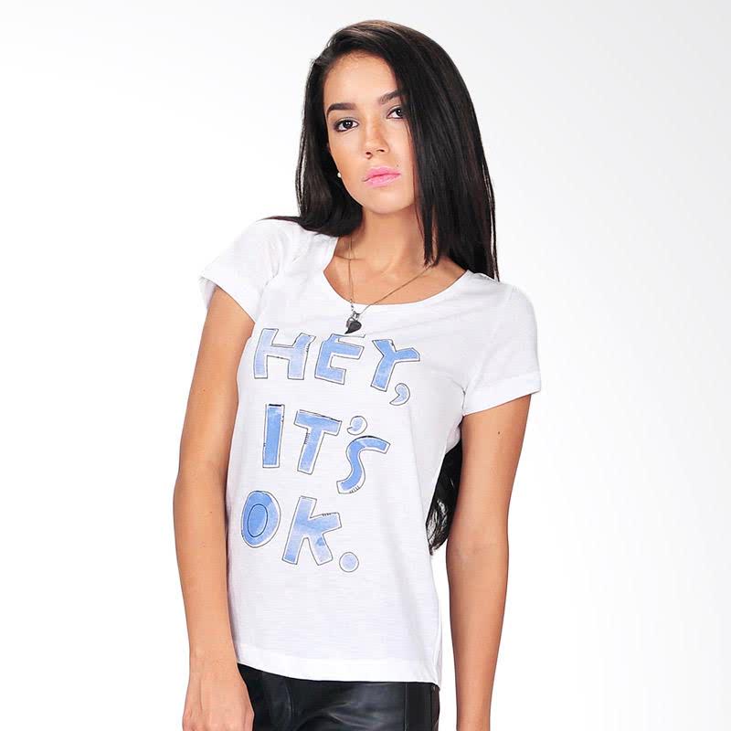 New Fame Basic T-Shirts Women's - White