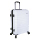 Elle Luggage Hardcase size 25 inch 4 Wheels TSA Lock Anti Theft White