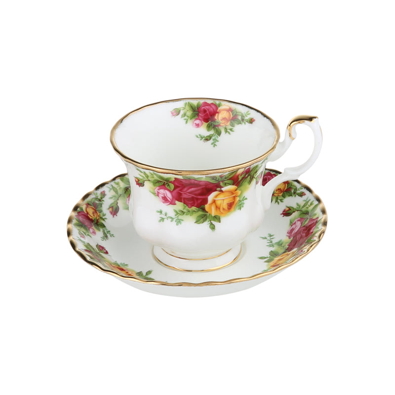 Old Country Rose - Boxed Teacup + Saucer RDRTOLCORO4698