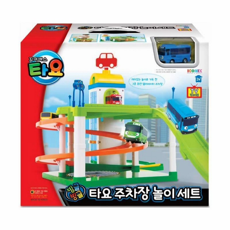  Tayo  The Little Bus TYT112007 Tayo  Parking Lot Playset  