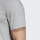 Adidas Essentials Linear Logo Tee DU0409 Medium Grey Heather