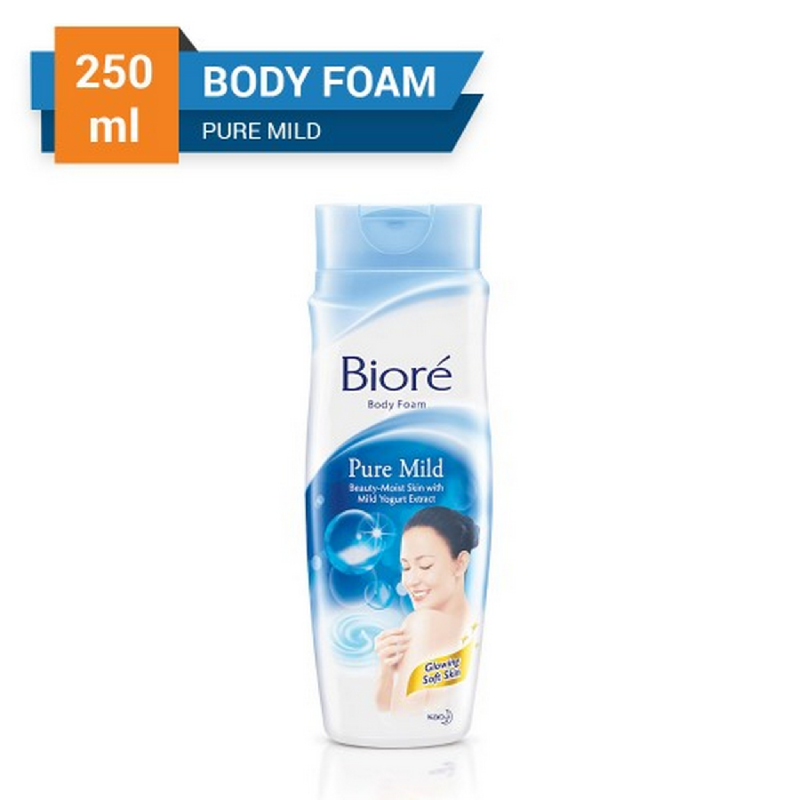 Biore Body Foam Pure Mild Bottle 250 ml