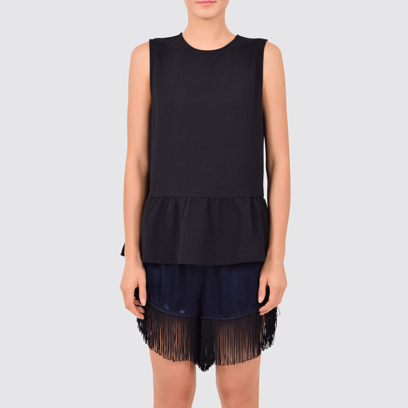 Clark sleeveless top black