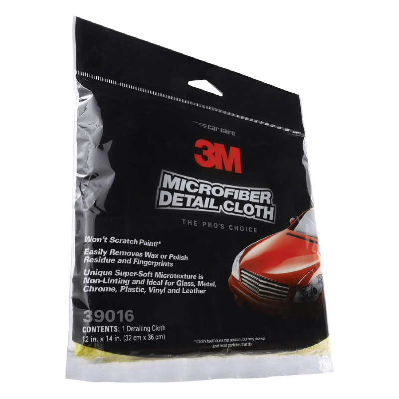 3M 39016 Microfiber Detail Cloth size 12 in x 14 in 