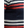 Navy Striped Polo Shirt