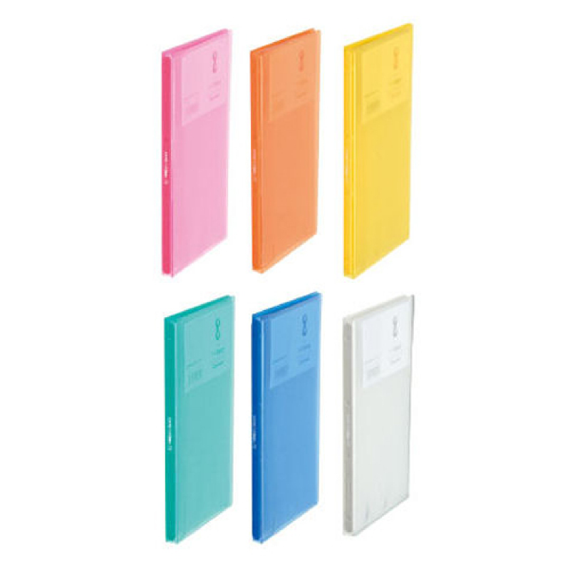 CARD HOLDER HIKITAS TRANSPARENT 7041T ORANGE KING JIM