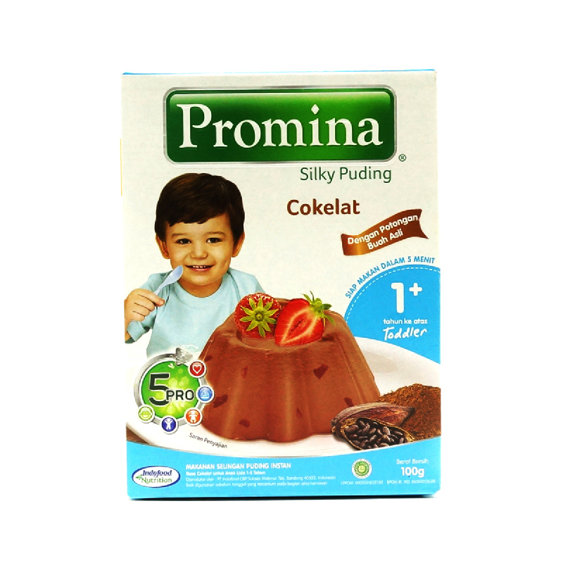 Promina Silky Puding Coklat Box 100 Gr