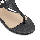 Aldo Ladies Sandals Kedulia 001 Black