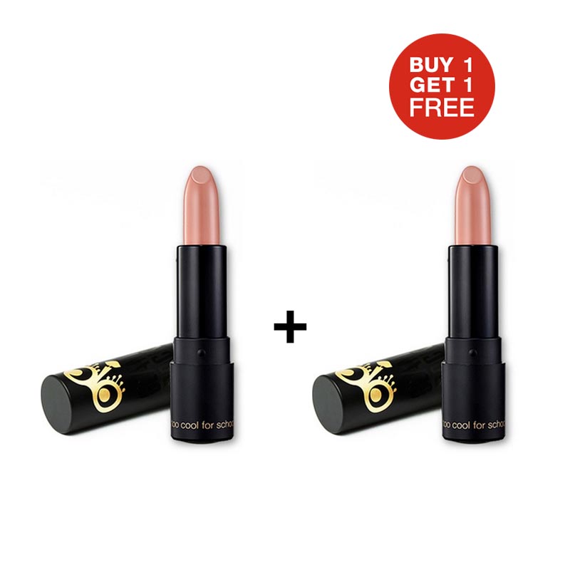 TCFS Buy 1 Get 1 Glam Rock Smoky Nudy Lip Color 1 Pale Beige