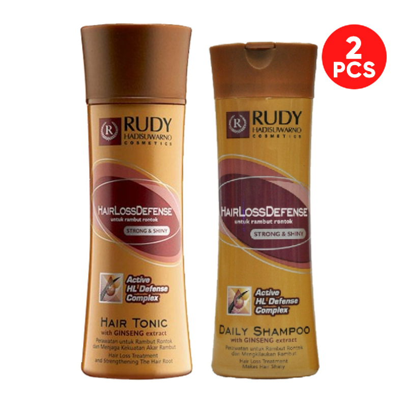 Rudy Hadisuwarno Hairlossdefense Hair Tonic Ginseng 24-100 + Rudy