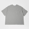 [CL2683]Big Box Pocket Over T-shirt - Gray