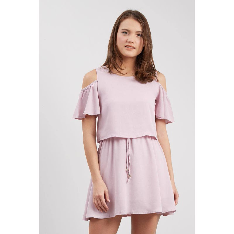 Francois Oppen Dress in Pink