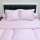 Sleep Buddy Set Sprei dan Bed Cover Baby Pink Sutra Tencel 200x200x40