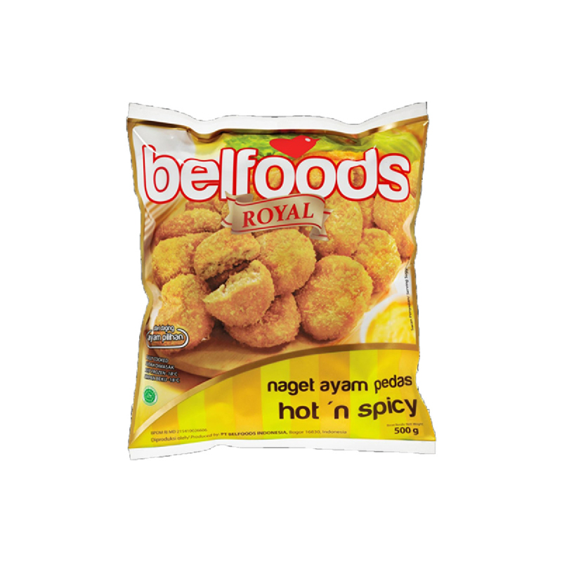 Belfoods Royal Naget Ayam Pedas 500g