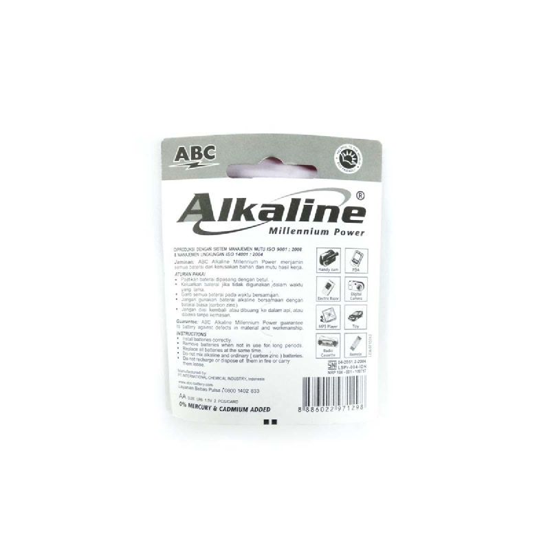 Abc Battery Alkaline Lr-06 Mp 2B