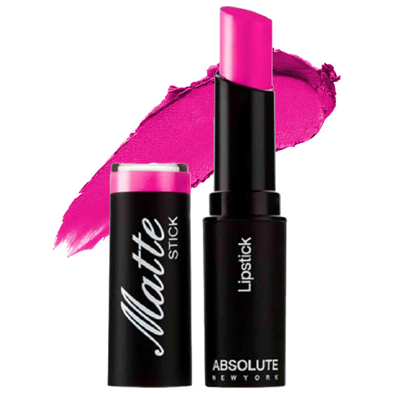 Absolute New York Matte Stick Lipstick Cerise Pink