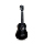 Kuya Gitar Ukulele UK-105 Colorful Style Black