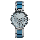 Alexandre Christie Passion AC 2874 BF BTUBU Ladies Light Blue Dial Dual Tone Stainless Steel Strap