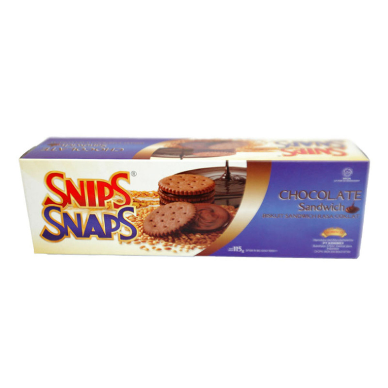 Snips Snaps Sandwich Choco 115 Gr
