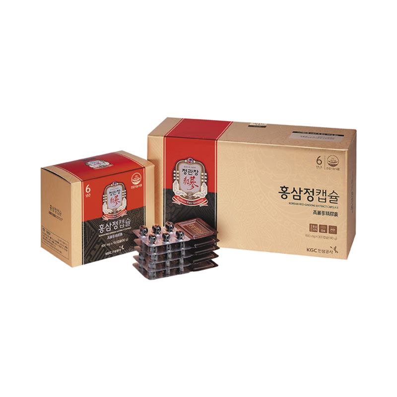CheongKwanJang Korean Red Ginseng Extract Capsule 300 Capsules