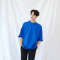 Allthumb Day Color Overfit T-Shirt - Cobalt