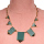 House of Harlow 1960 - Classic Station Pyramid Necklace Juniper