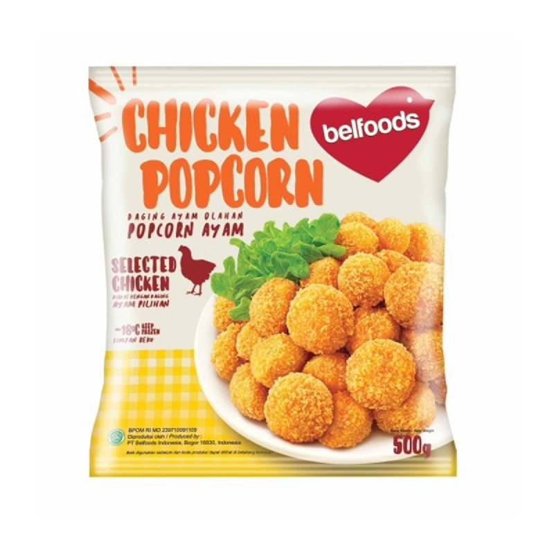 Belfoods Favorite Ayam Popcorn 500 gr