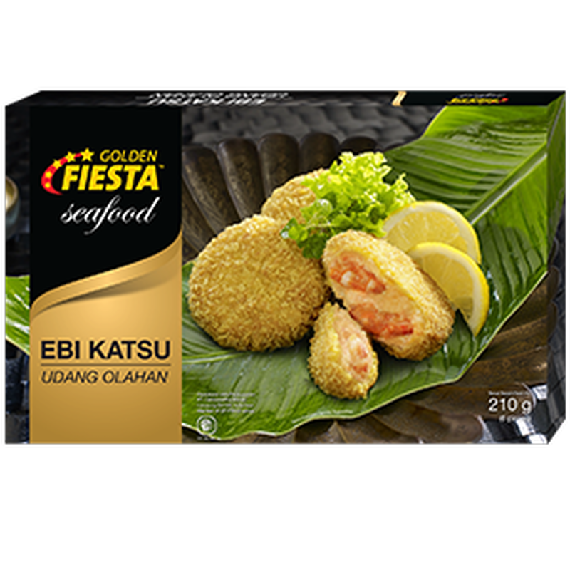 Golden Fiesta Seafood Udang Olahan 210 Gr isi 6 Pcs