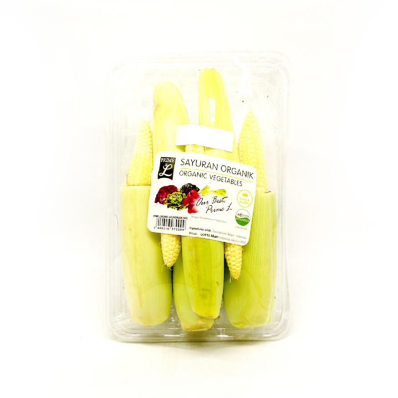 Prime L Organic Jagung Muda 250 G