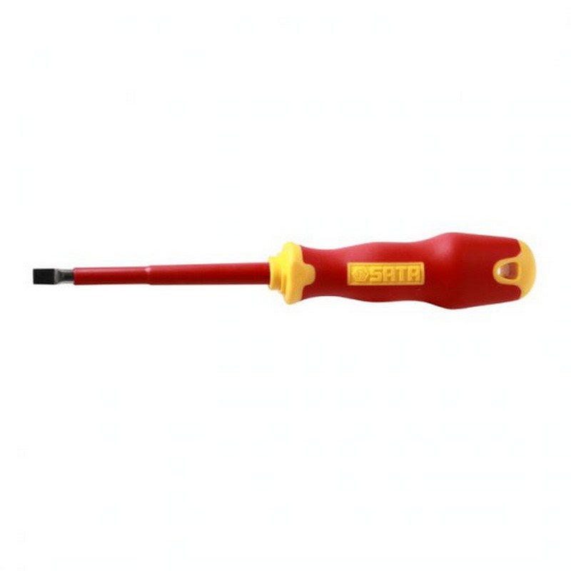 SATA VDE INSULATED SCREWDRIVER SLOTTED 4X100MM
