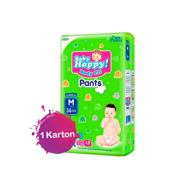Baby Happy Diaper Pants M 34S (B2B)