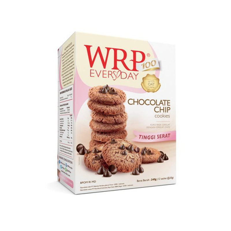 Wrp Cookies Chocolate 12Sx20Gr (12D)