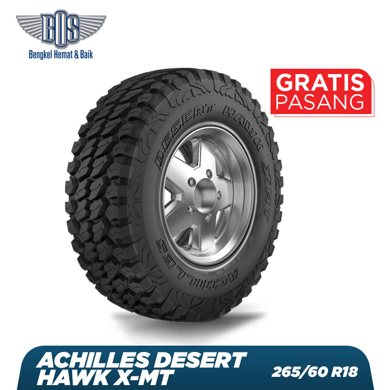 Achilles Ban Mobil Desert Hawk X-MT - 265-60 R18 112Q - GRATIS JASA PASANG DAN BALANCING