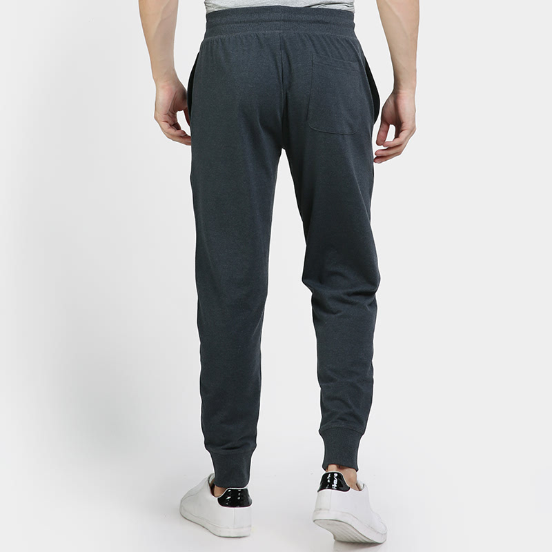  Giordano  Celana  Jogger  Pria Melange Dark Grey 116127 04 