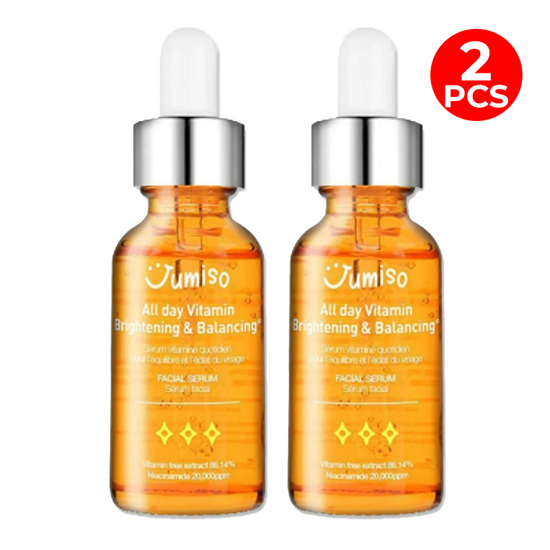 Hello Skin Jumiso All Day Vitamin Brightening & Balancing Facial Serum x 2ea