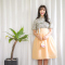 Envylook Daily Hanbok Skirt - Yellow