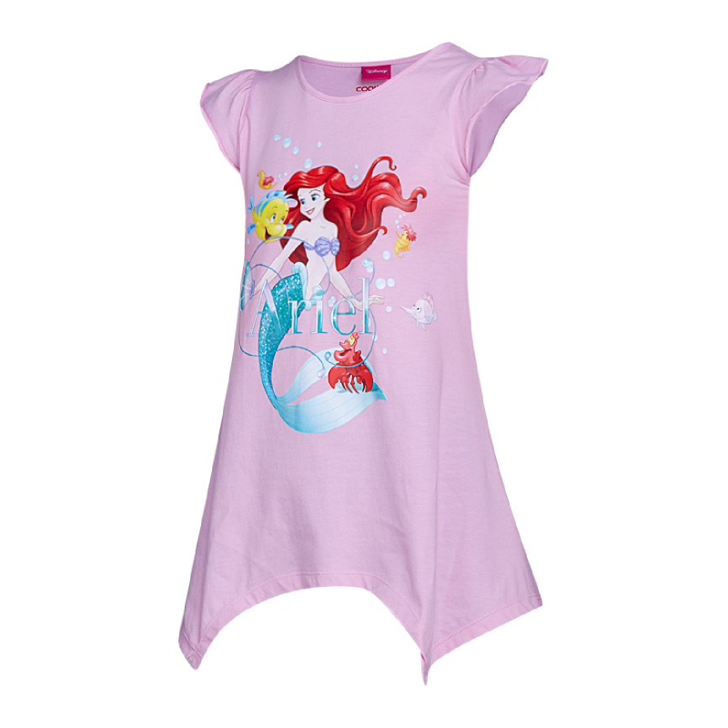 Princess Ariel T-Shirt Girl Pink