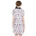 Minimal Foxanne Print Dress Cream Combo