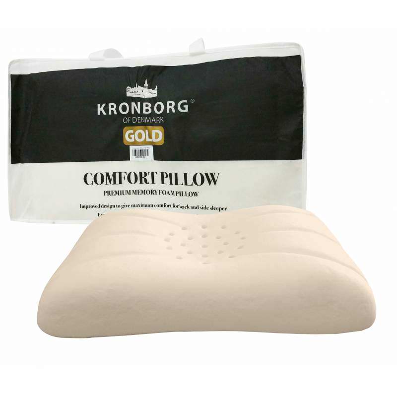 JYSK Memory Foam Pillow Comfort 58X38X11Cm White