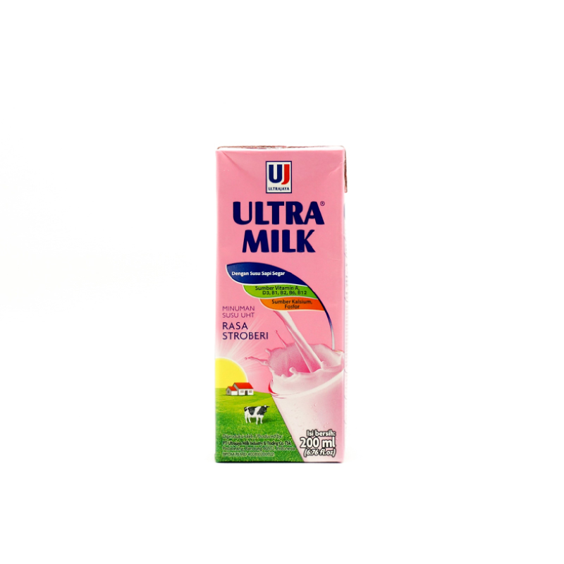 Ultra Milk Strawberry 200 Ml